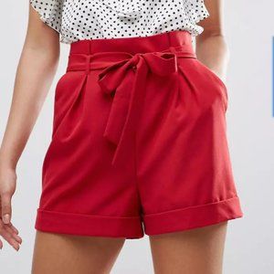 Paperbag waist short